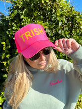 Load image into Gallery viewer, TRISH TRUCKER HAT
