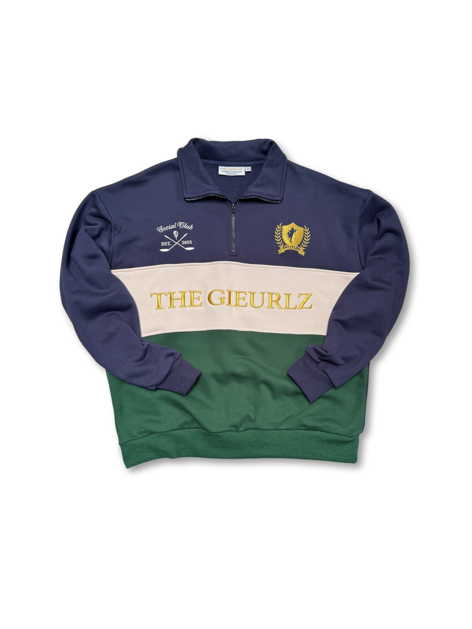 The Gieurlz Icon Quarter Zip