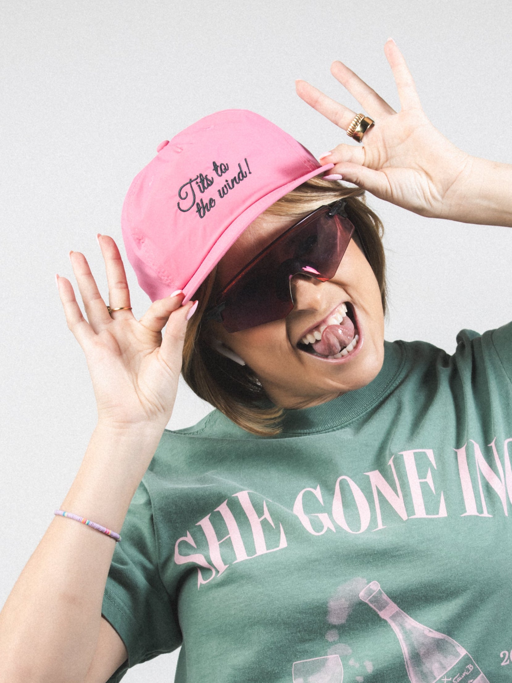 Tits to the Wind Golf Hat