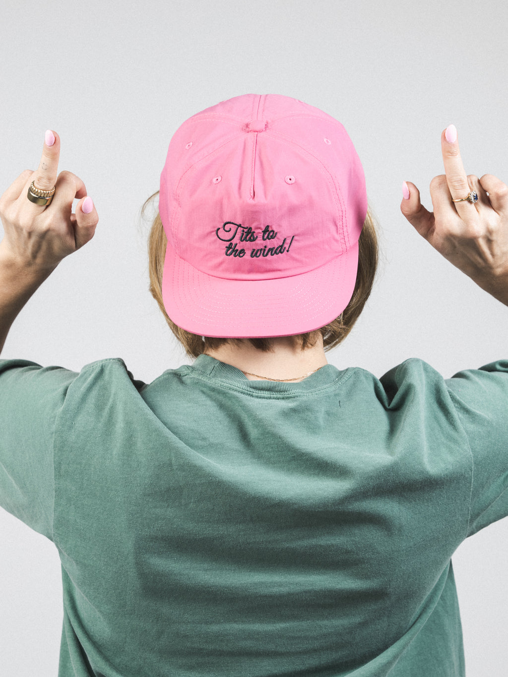 Tits to the Wind Golf Hat