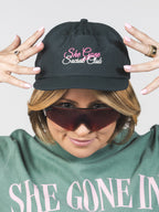She Gone Golf Hat Forest Green