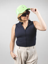Load image into Gallery viewer, *ULTRA NEW* ENTITLED STRIKE A POSE SIGNATURE TRUCKER IN NEON VODKA LIMEADE
