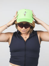 Load image into Gallery viewer, *ULTRA NEW* ENTITLED STRIKE A POSE SIGNATURE TRUCKER IN NEON VODKA LIMEADE
