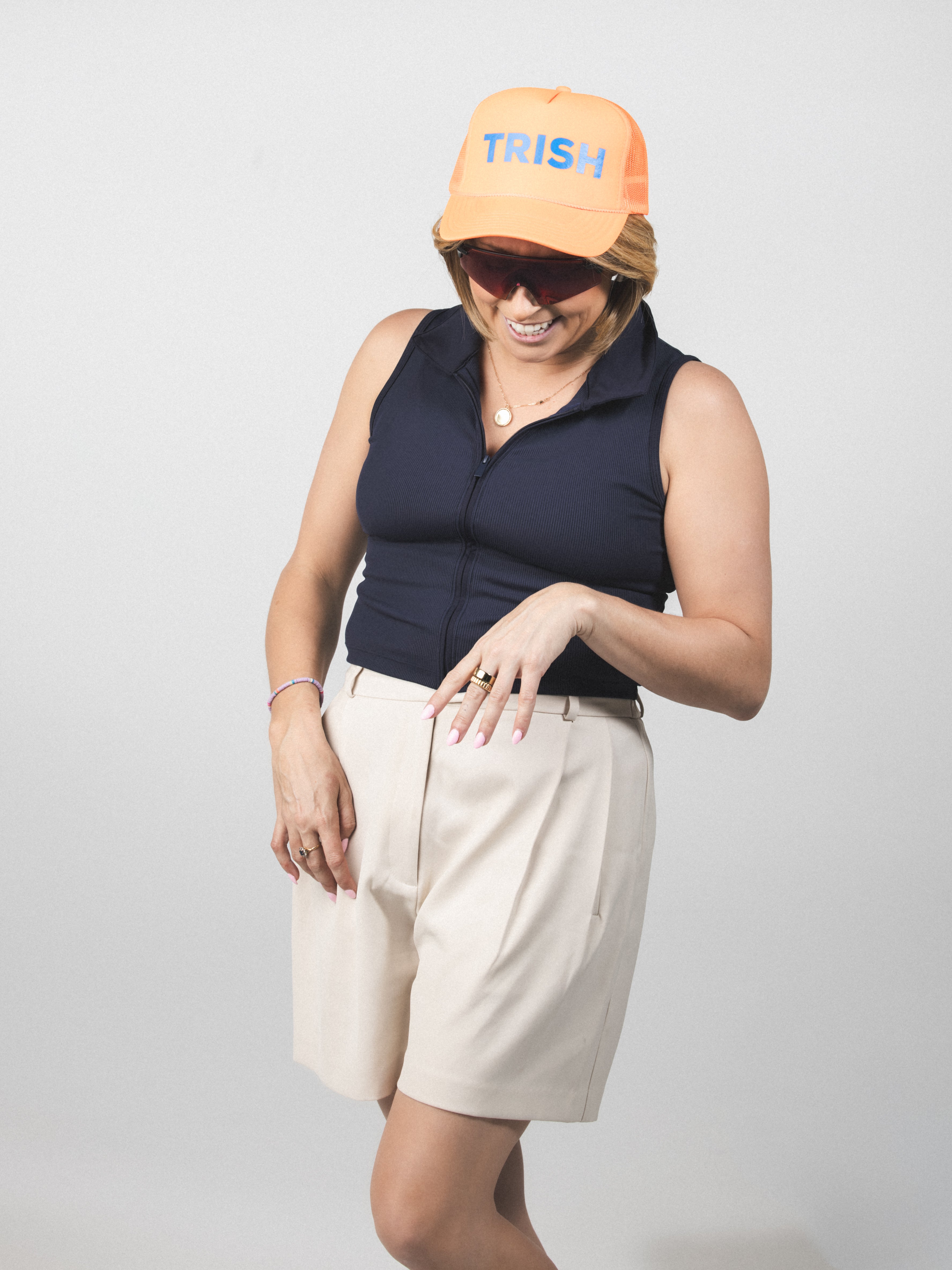 *ULTRA NEW* TRISH TRUCKER IN NEON ORANGE