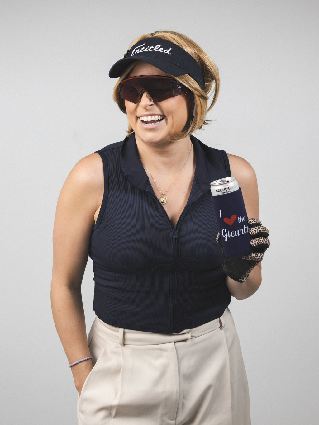 Oversized Entitled Visor Navy