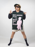 Without a Buzz Golf Towel with Magnet