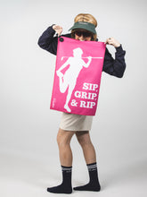 Load image into Gallery viewer, SIP, GRIP, RIP GOLF TOWEL
