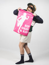Load image into Gallery viewer, SIP, GRIP, RIP GOLF TOWEL
