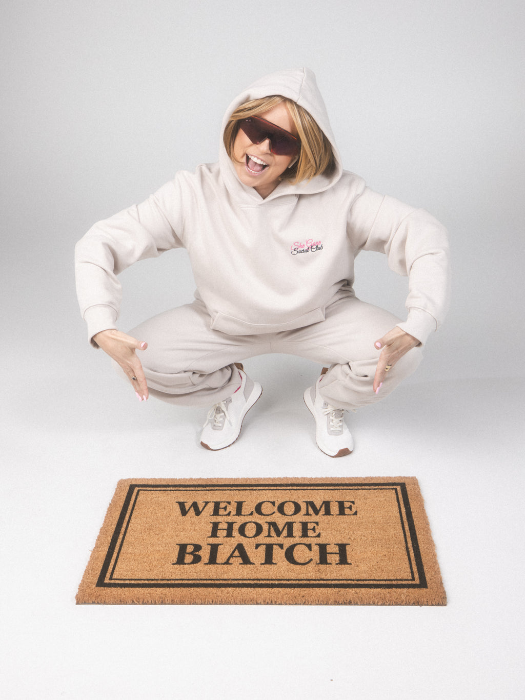 Welcome Home Biatch Doormat