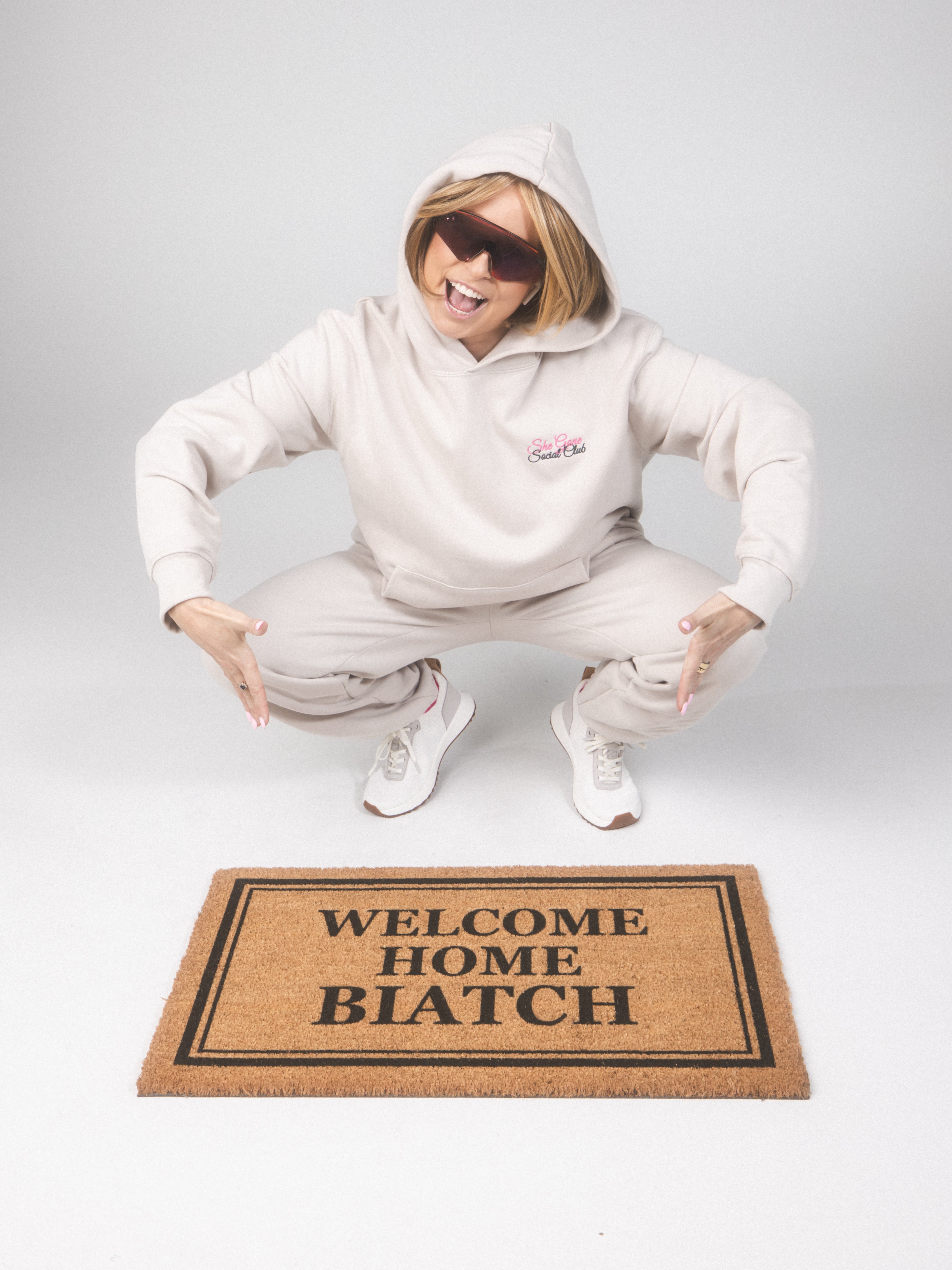 Welcome Home Biatch Doormat
