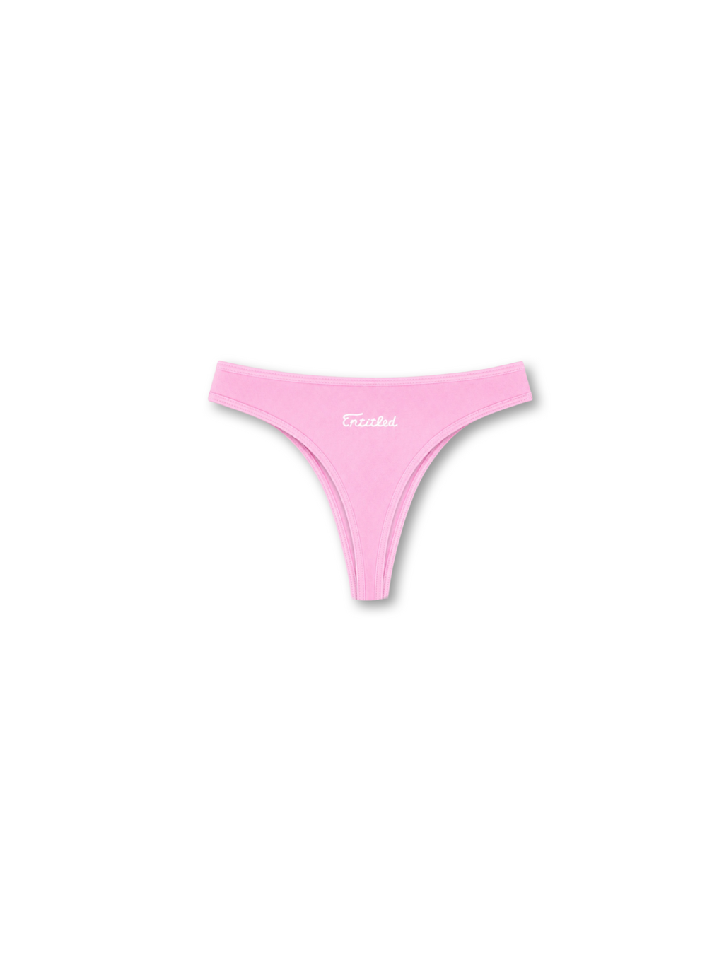 SOO ENTITLED THONG PANTY CANDY PINK