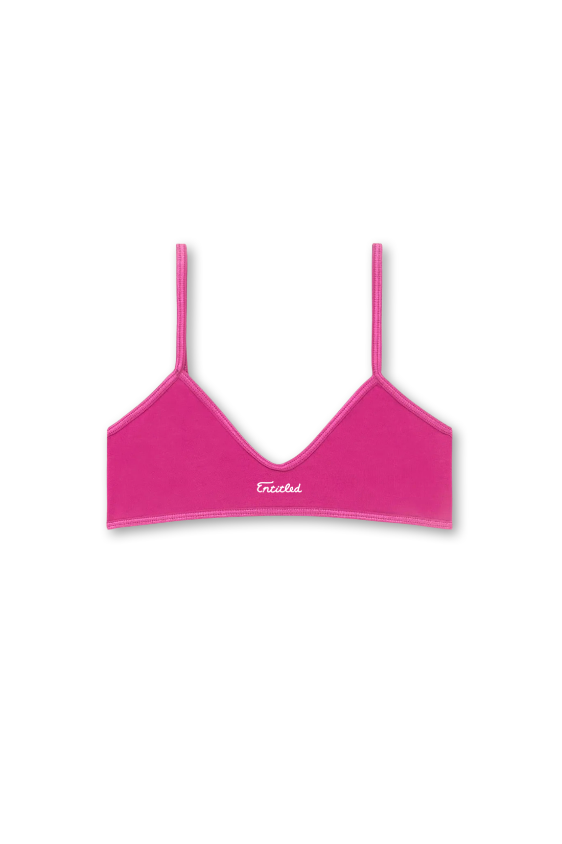 SOO ENTITLED BRALETTE HOT PINK