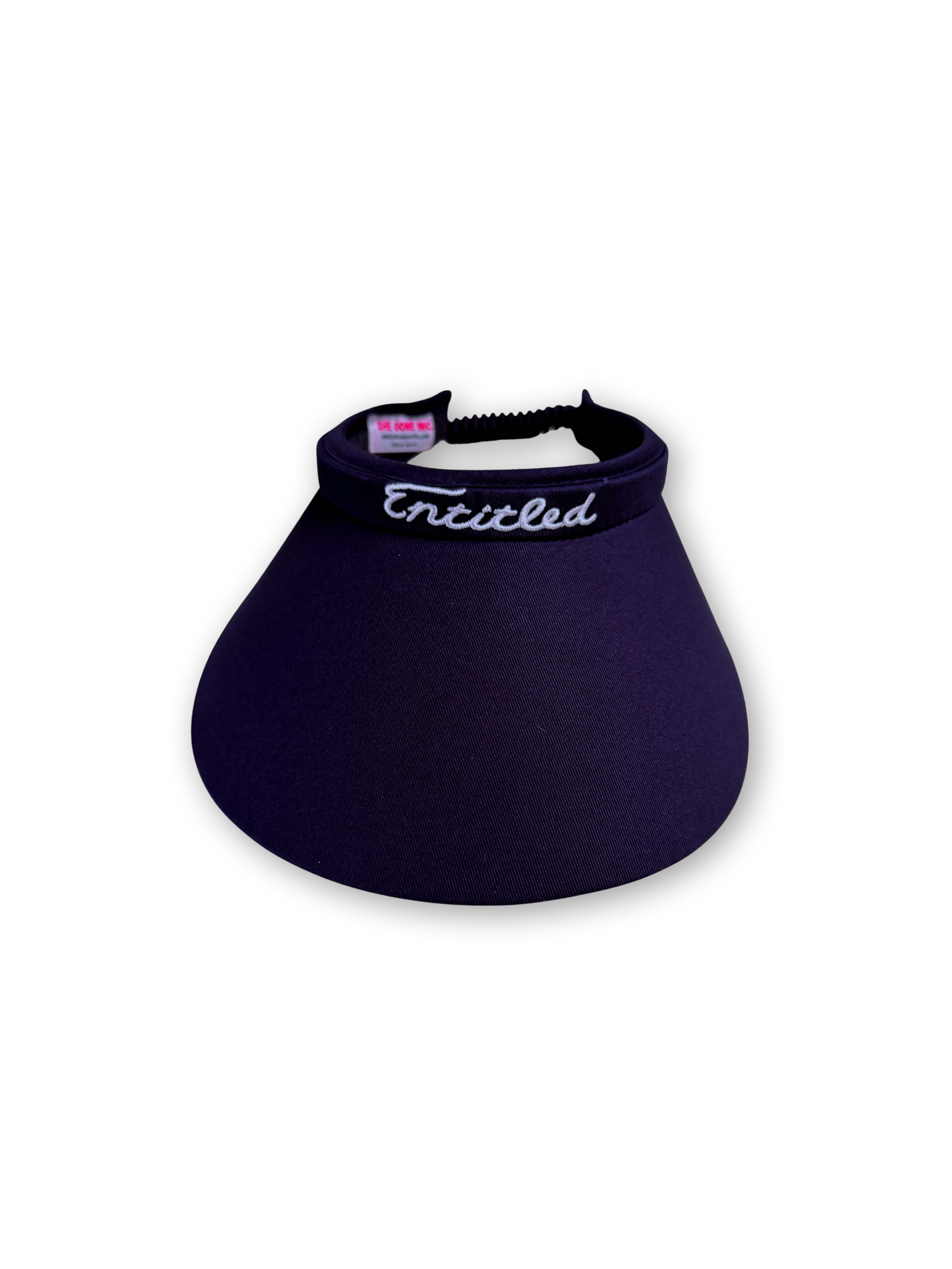 Oversized Entitled Visor Navy
