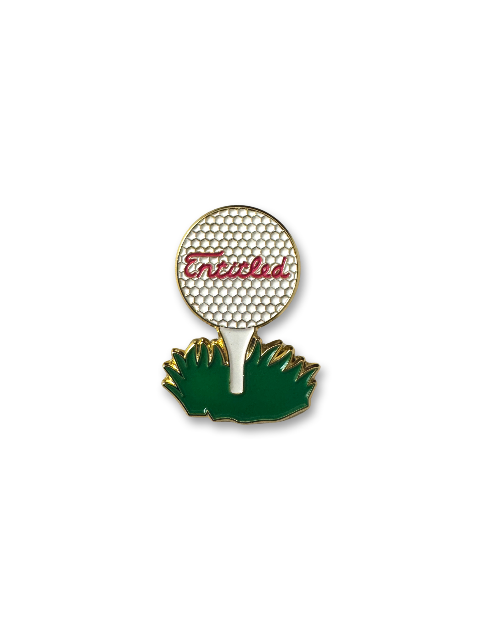 Entitled Golf Signature Pin