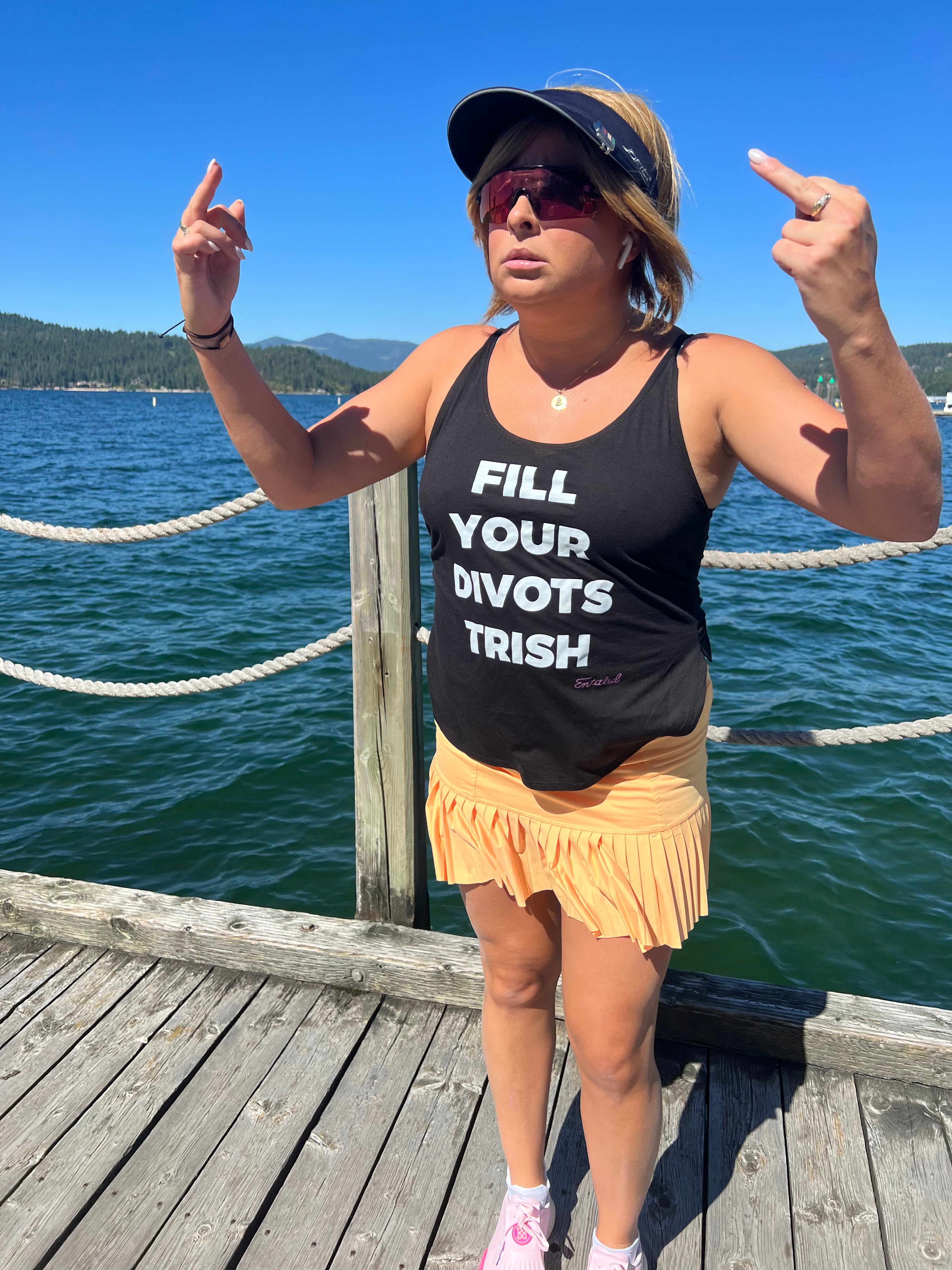 Fill Your Divots Trish! Summer Tank