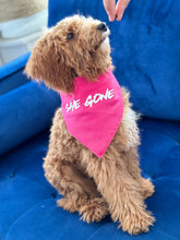 Load image into Gallery viewer, Limited Edition &quot;She Gone&quot; Bandana in Spiked Pink Lemonade
